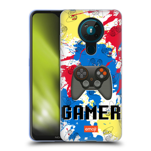 emoji® Trendy Gamer Soft Gel Case for Nokia 5.3