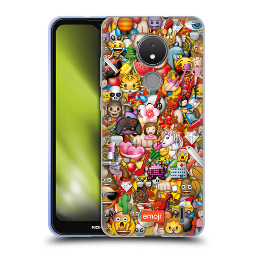 emoji® Trendy Full Pattern Soft Gel Case for Nokia C21