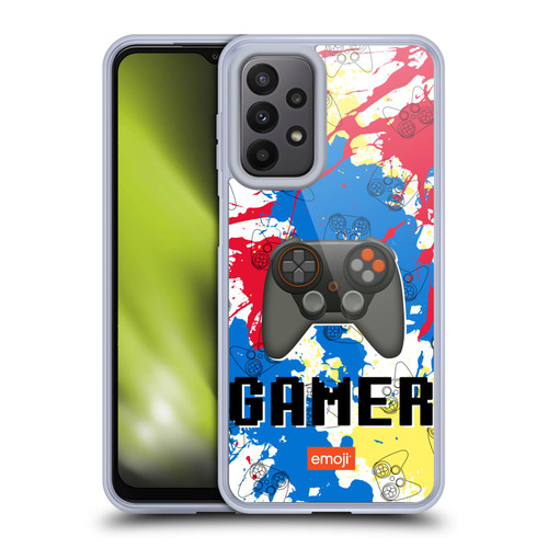 emoji® Trendy Gamer Soft Gel Case for Samsung Galaxy A23 / 5G (2022)