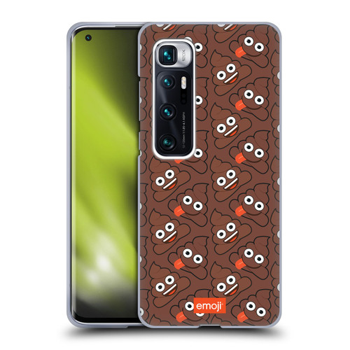 emoji® Trendy Poop Pattern Soft Gel Case for Xiaomi Mi 10 Ultra 5G