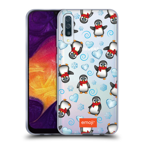 emoji® Winter Wonderland Penguins Soft Gel Case for Samsung Galaxy A50/A30s (2019)