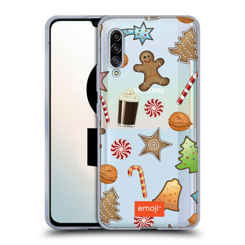 emoji® Winter Wonderland Christmas Cookies Soft Gel Case for Samsung Galaxy A90 5G (2019)
