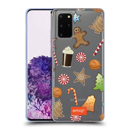 emoji® Winter Wonderland Christmas Cookies Soft Gel Case for Samsung Galaxy S20+ / S20+ 5G