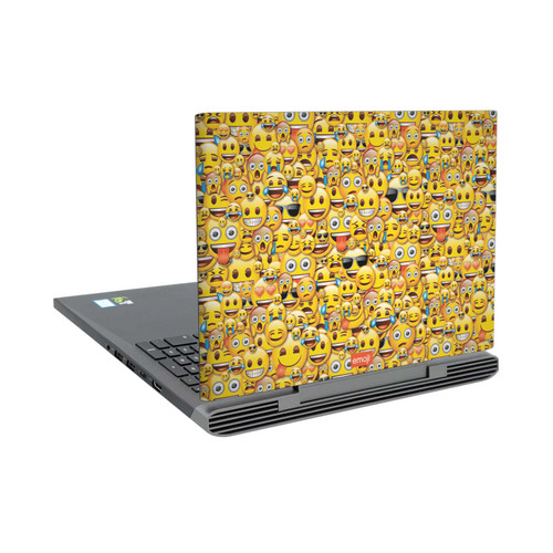 emoji® Art Patterns Smileys Vinyl Sticker Skin Decal Cover for Dell Inspiron 15 7000 P65F