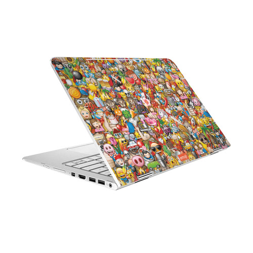 emoji® Art Patterns Icons Vinyl Sticker Skin Decal Cover for HP Spectre Pro X360 G2