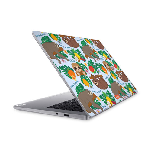 emoji® Art Patterns Tropical Sloth Vinyl Sticker Skin Decal Cover for Xiaomi Mi NoteBook 14 (2020)