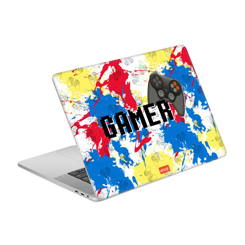 emoji® Art Patterns Gamer Vinyl Sticker Skin Decal Cover for Apple MacBook Pro 15.4" A1707/A1990