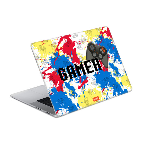 emoji® Art Patterns Gamer Vinyl Sticker Skin Decal Cover for Apple MacBook Pro 14" A2442