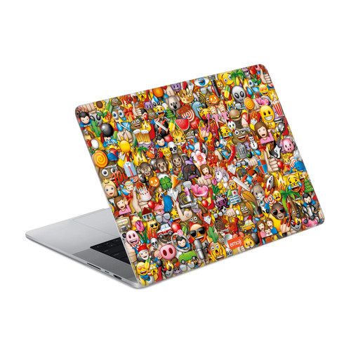 emoji® Art Patterns Icons Vinyl Sticker Skin Decal Cover for Apple MacBook Pro 16" A2485