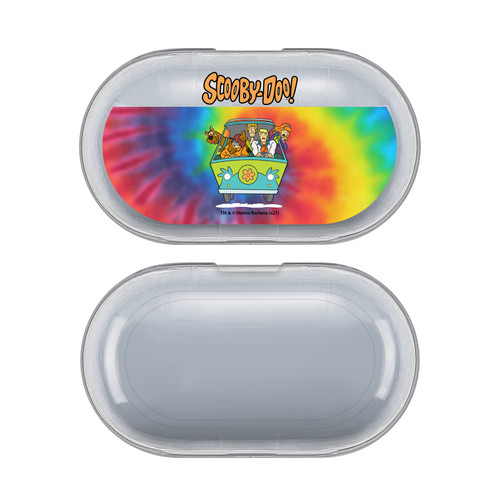 Scooby-Doo Mystery Inc. Tie Dye Clear Hard Crystal Cover Case for Samsung Galaxy Buds / Buds Plus