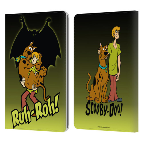 Scooby-Doo Mystery Inc. Ruh-Roh Leather Book Wallet Case Cover For Amazon Kindle Paperwhite 1 / 2 / 3