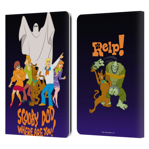 Scooby-Doo Mystery Inc. Where Are You? Leather Book Wallet Case Cover For Amazon Kindle Paperwhite 1 / 2 / 3