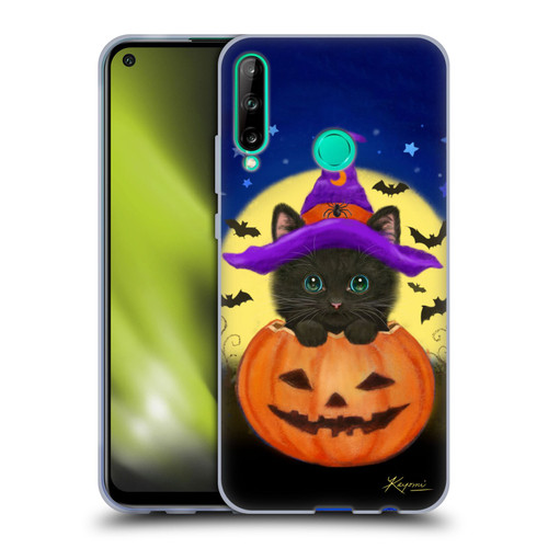 Kayomi Harai Animals And Fantasy Halloween With Cat Soft Gel Case for Huawei P40 lite E