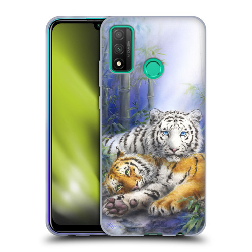 Kayomi Harai Animals And Fantasy Asian Tiger Couple Soft Gel Case for Huawei P Smart (2020)