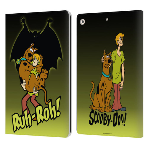 Scooby-Doo Mystery Inc. Ruh-Roh Leather Book Wallet Case Cover For Apple iPad 10.2 2019/2020/2021