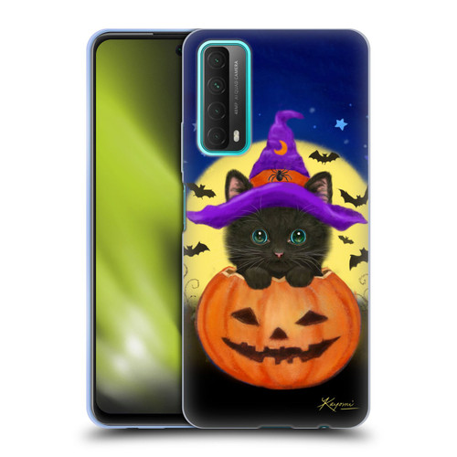 Kayomi Harai Animals And Fantasy Halloween With Cat Soft Gel Case for Huawei P Smart (2021)