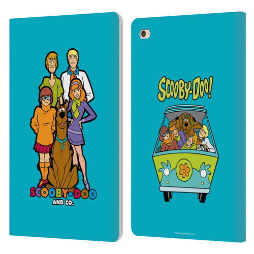 Scooby-Doo Mystery Inc. Scooby-Doo And Co. Leather Book Wallet Case Cover For Apple iPad mini 4