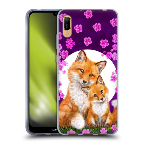 Kayomi Harai Animals And Fantasy Mother & Baby Fox Soft Gel Case for Huawei Y6 Pro (2019)