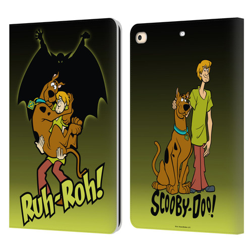 Scooby-Doo Mystery Inc. Ruh-Roh Leather Book Wallet Case Cover For Apple iPad 9.7 2017 / iPad 9.7 2018