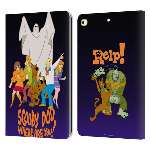 Scooby-Doo Mystery Inc. Where Are You? Leather Book Wallet Case Cover For Apple iPad 9.7 2017 / iPad 9.7 2018