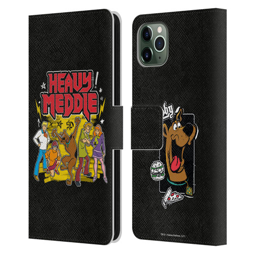 Scooby-Doo Mystery Inc. Heavy Meddle Leather Book Wallet Case Cover For Apple iPhone 11 Pro Max