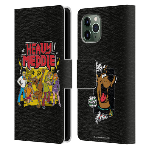 Scooby-Doo Mystery Inc. Heavy Meddle Leather Book Wallet Case Cover For Apple iPhone 11 Pro