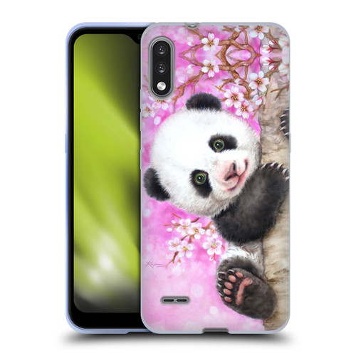 Kayomi Harai Animals And Fantasy Cherry Blossom Panda Soft Gel Case for LG K22