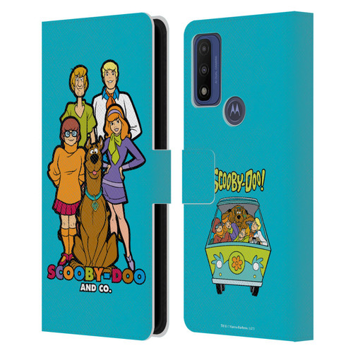 Scooby-Doo Mystery Inc. Scooby-Doo And Co. Leather Book Wallet Case Cover For Motorola G Pure