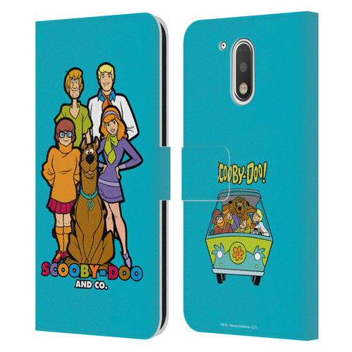 Scooby-Doo Mystery Inc. Scooby-Doo And Co. Leather Book Wallet Case Cover For Motorola Moto G41