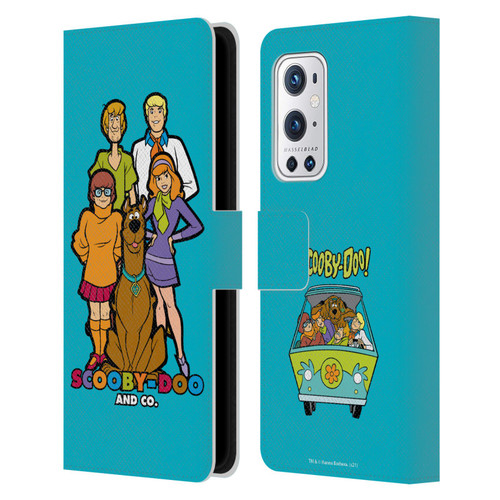 Scooby-Doo Mystery Inc. Scooby-Doo And Co. Leather Book Wallet Case Cover For OnePlus 9 Pro