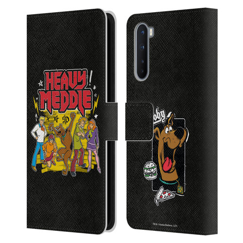 Scooby-Doo Mystery Inc. Heavy Meddle Leather Book Wallet Case Cover For OnePlus Nord 5G
