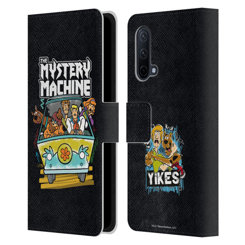 Scooby-Doo Mystery Inc. Grunge Mystery Machine Leather Book Wallet Case Cover For OnePlus Nord CE 5G