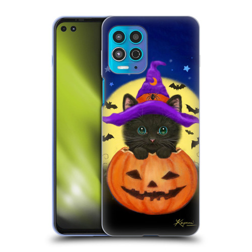 Kayomi Harai Animals And Fantasy Halloween With Cat Soft Gel Case for Motorola Moto G100