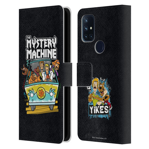 Scooby-Doo Mystery Inc. Grunge Mystery Machine Leather Book Wallet Case Cover For OnePlus Nord N10 5G