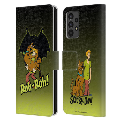 Scooby-Doo Mystery Inc. Ruh-Roh Leather Book Wallet Case Cover For Samsung Galaxy A13 (2022)