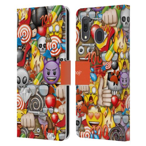 emoji® Full Patterns Assorted Leather Book Wallet Case Cover For Samsung Galaxy A33 5G (2022)