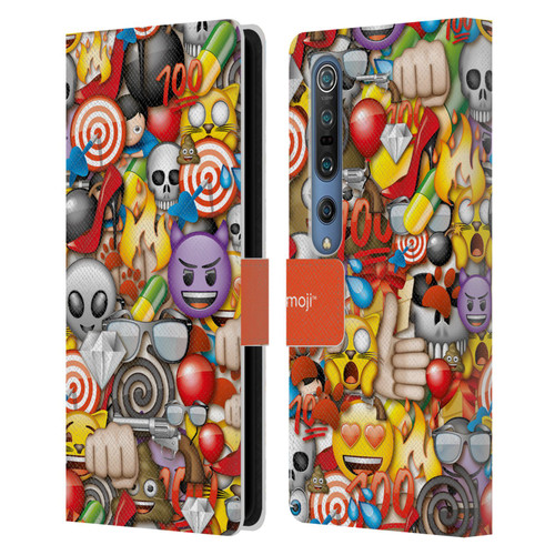 emoji® Full Patterns Assorted Leather Book Wallet Case Cover For Xiaomi Mi 10 5G / Mi 10 Pro 5G