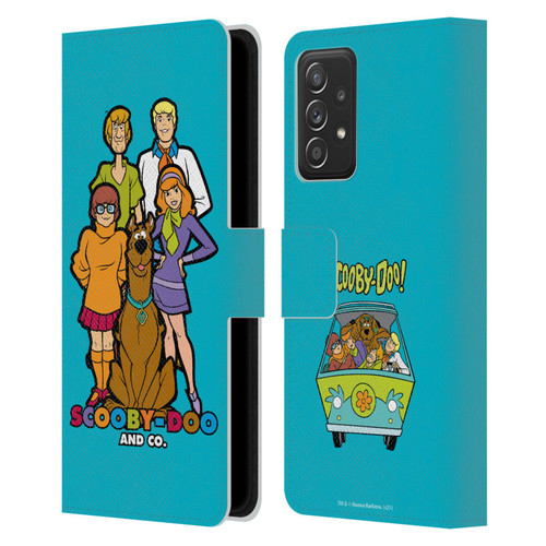 Scooby-Doo Mystery Inc. Scooby-Doo And Co. Leather Book Wallet Case Cover For Samsung Galaxy A53 5G (2022)