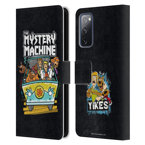 Scooby-Doo Mystery Inc. Grunge Mystery Machine Leather Book Wallet Case Cover For Samsung Galaxy S20 FE / 5G
