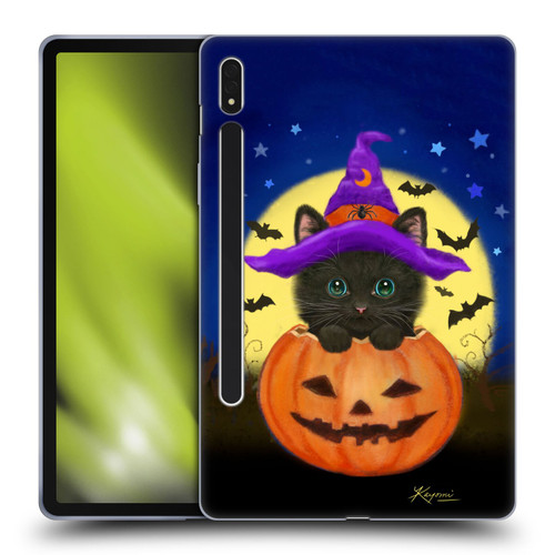 Kayomi Harai Animals And Fantasy Halloween With Cat Soft Gel Case for Samsung Galaxy Tab S8