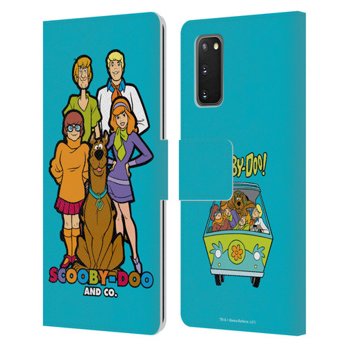 Scooby-Doo Mystery Inc. Scooby-Doo And Co. Leather Book Wallet Case Cover For Samsung Galaxy S20 / S20 5G