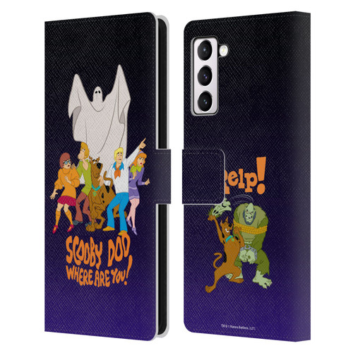 Scooby-Doo Mystery Inc. Where Are You? Leather Book Wallet Case Cover For Samsung Galaxy S21+ 5G