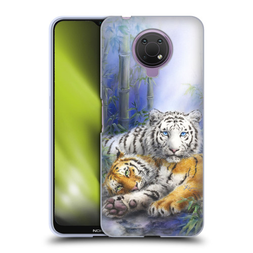 Kayomi Harai Animals And Fantasy Asian Tiger Couple Soft Gel Case for Nokia G10