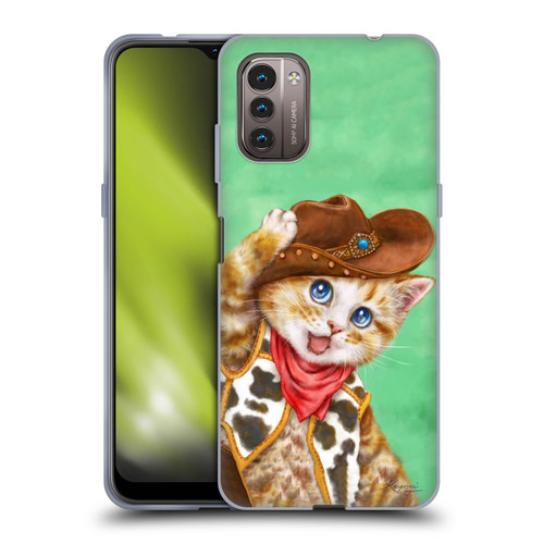 Kayomi Harai Animals And Fantasy Cowboy Kitten Soft Gel Case for Nokia G11 / G21