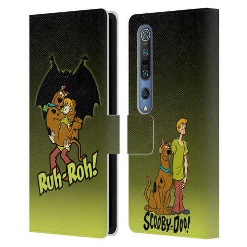 Scooby-Doo Mystery Inc. Ruh-Roh Leather Book Wallet Case Cover For Xiaomi Mi 10 5G / Mi 10 Pro 5G