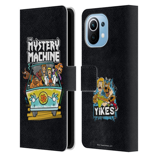 Scooby-Doo Mystery Inc. Grunge Mystery Machine Leather Book Wallet Case Cover For Xiaomi Mi 11