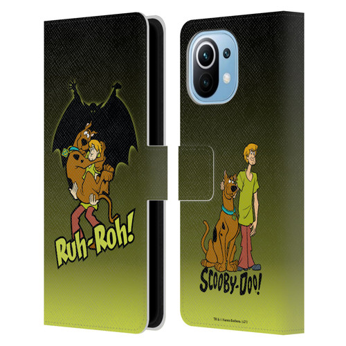 Scooby-Doo Mystery Inc. Ruh-Roh Leather Book Wallet Case Cover For Xiaomi Mi 11