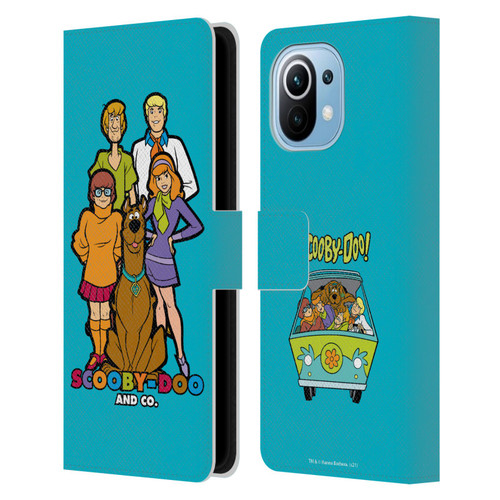 Scooby-Doo Mystery Inc. Scooby-Doo And Co. Leather Book Wallet Case Cover For Xiaomi Mi 11
