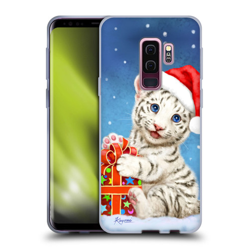 Kayomi Harai Animals And Fantasy White Tiger Christmas Gift Soft Gel Case for Samsung Galaxy S9+ / S9 Plus