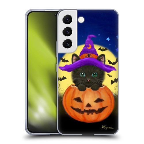 Kayomi Harai Animals And Fantasy Halloween With Cat Soft Gel Case for Samsung Galaxy S22 5G